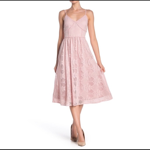 NSR Dresses & Skirts - NSR Lace Midi Dress